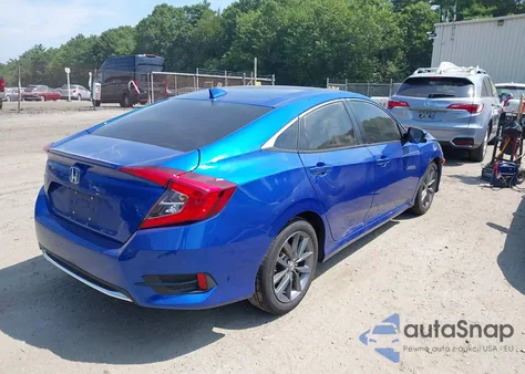 2020 Honda Civic Ex z USA, uszkodzony, nr VIN 19XFC1F39LE204381